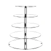 Cross-border acrylic cake stand, transparent circular dessert table, multi-layer display stand, wedding and birthday display stand Item Picture